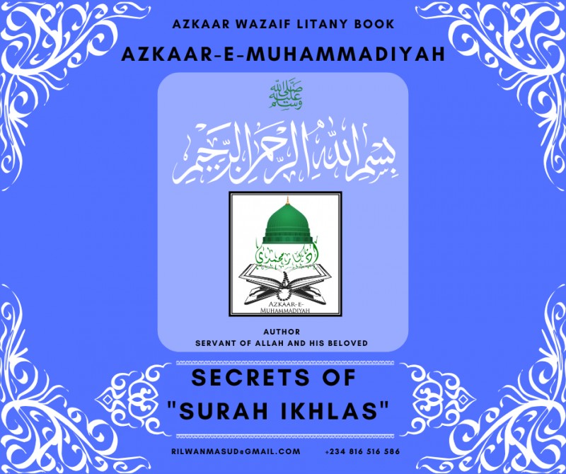 Azkaar-e-Muhammadiyah Secrets of Surah Ikhlas