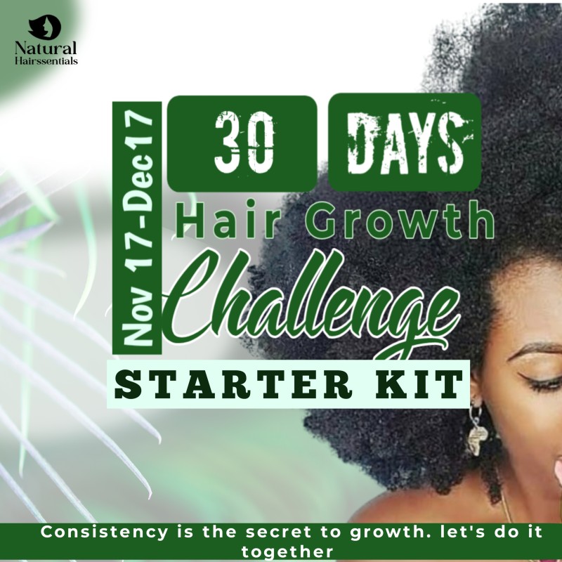 30 Days Hair Growth Challenge (Starter Pack)