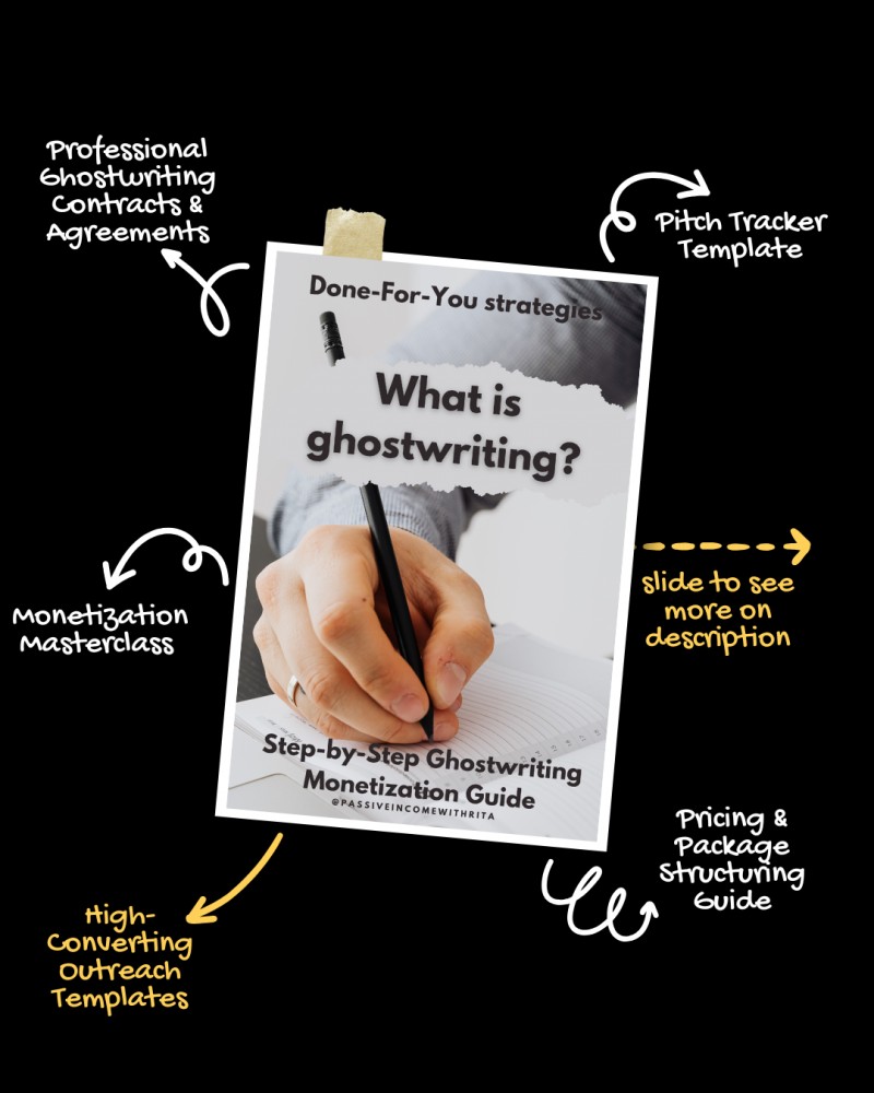 Pen to Profit: The Ultimate Ghostwriting Playbook