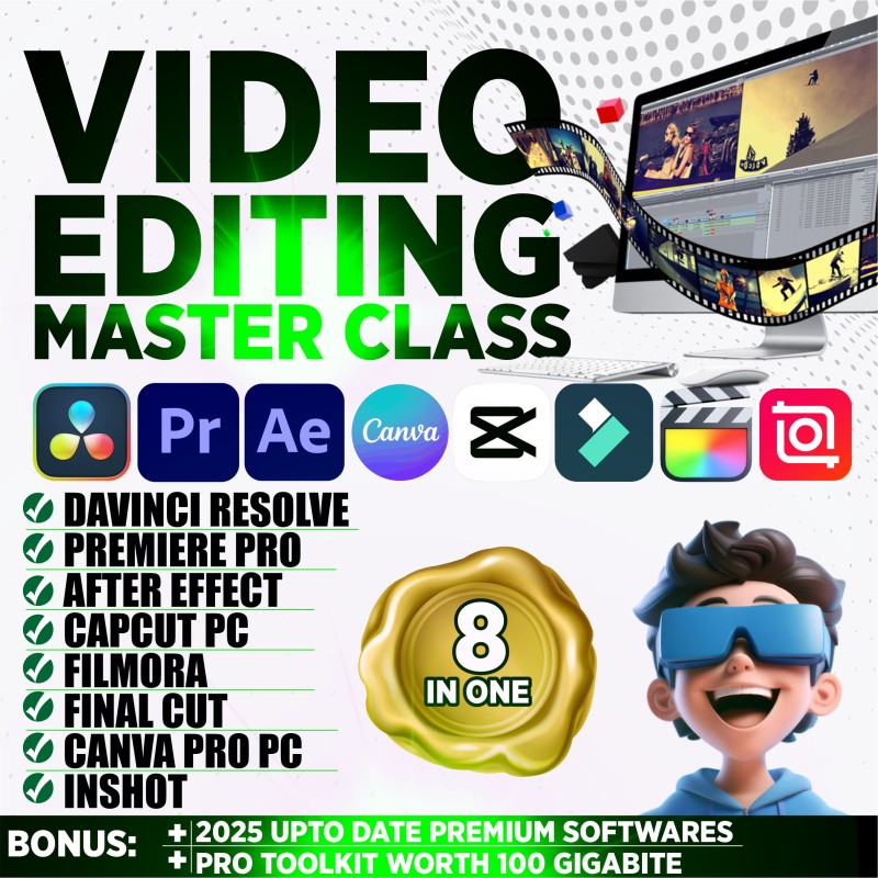 The Ultimate Video Editing Mega Bundle