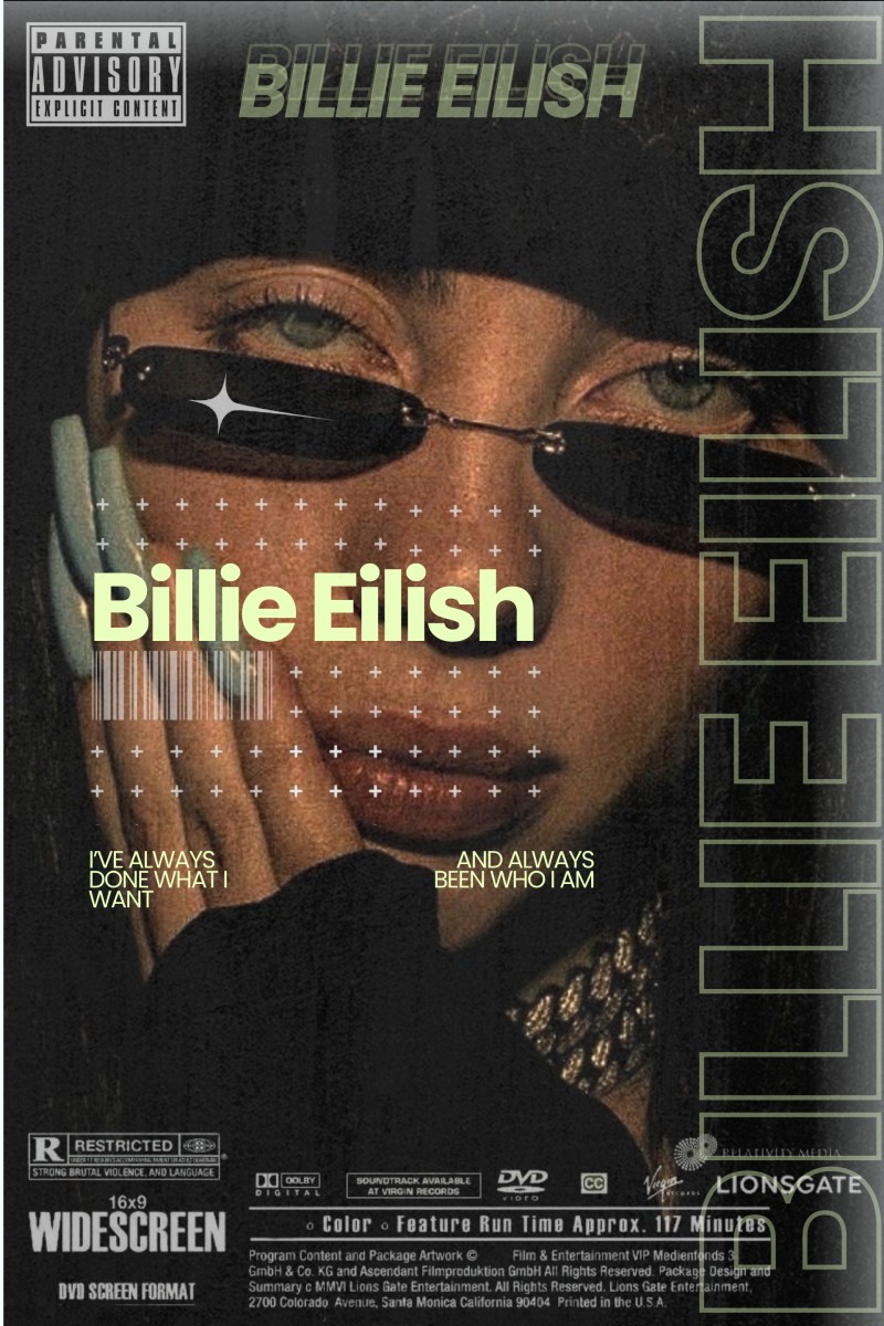 Billie Eilish poster design