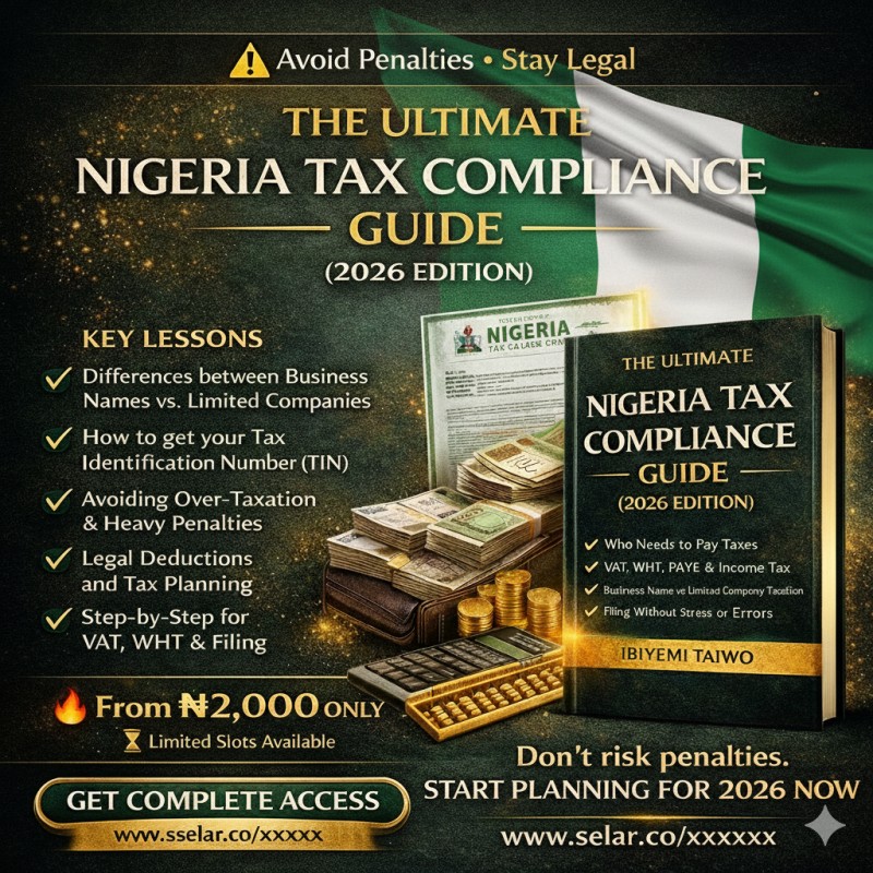 The Ultimate Nigeria Tax Compliance Guide (2026 Edition)