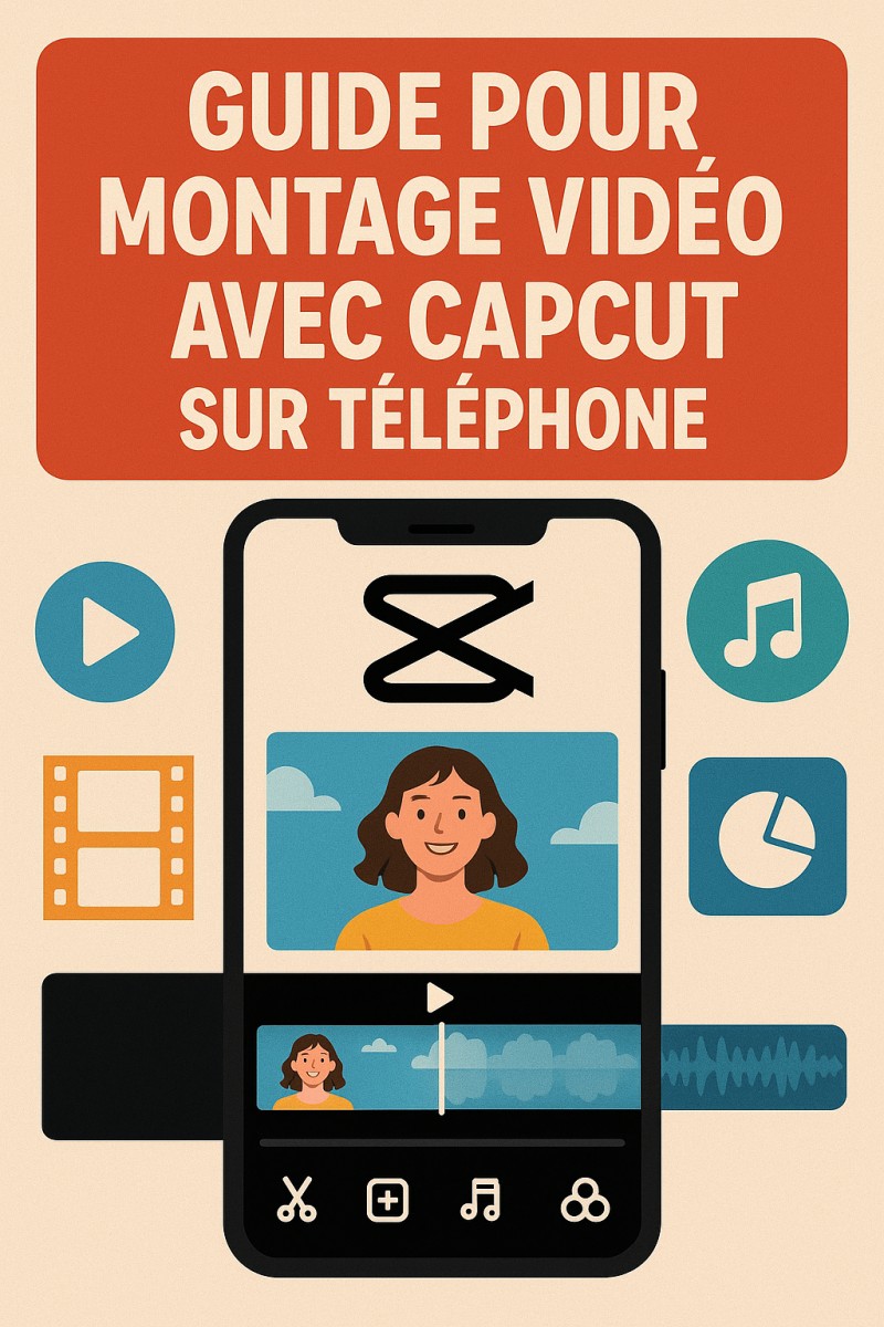 Guide pour montage vidéo avec capcut sur téléphone