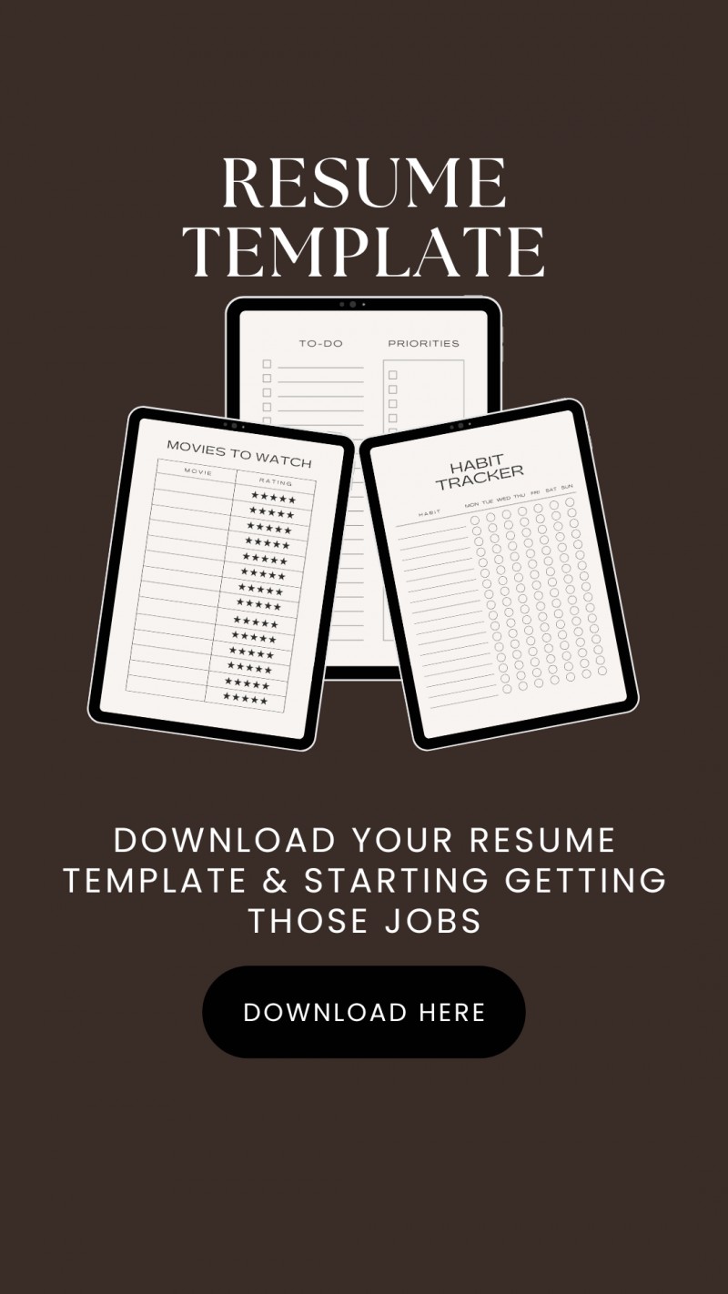 Resume Template
