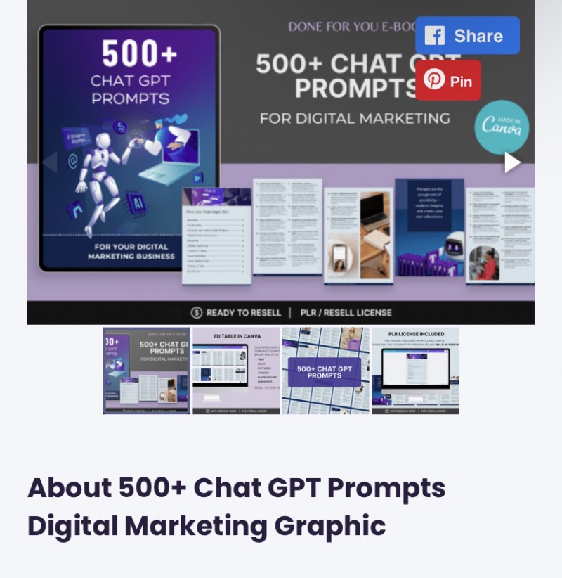 500 Chat GPT Prompt