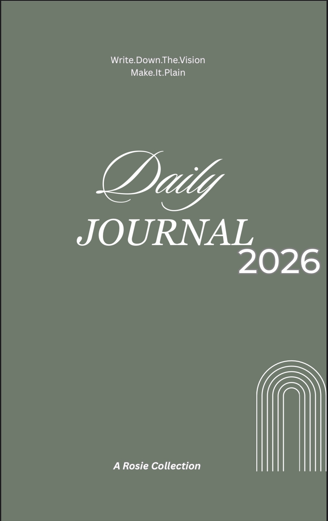 2026 Daily journal