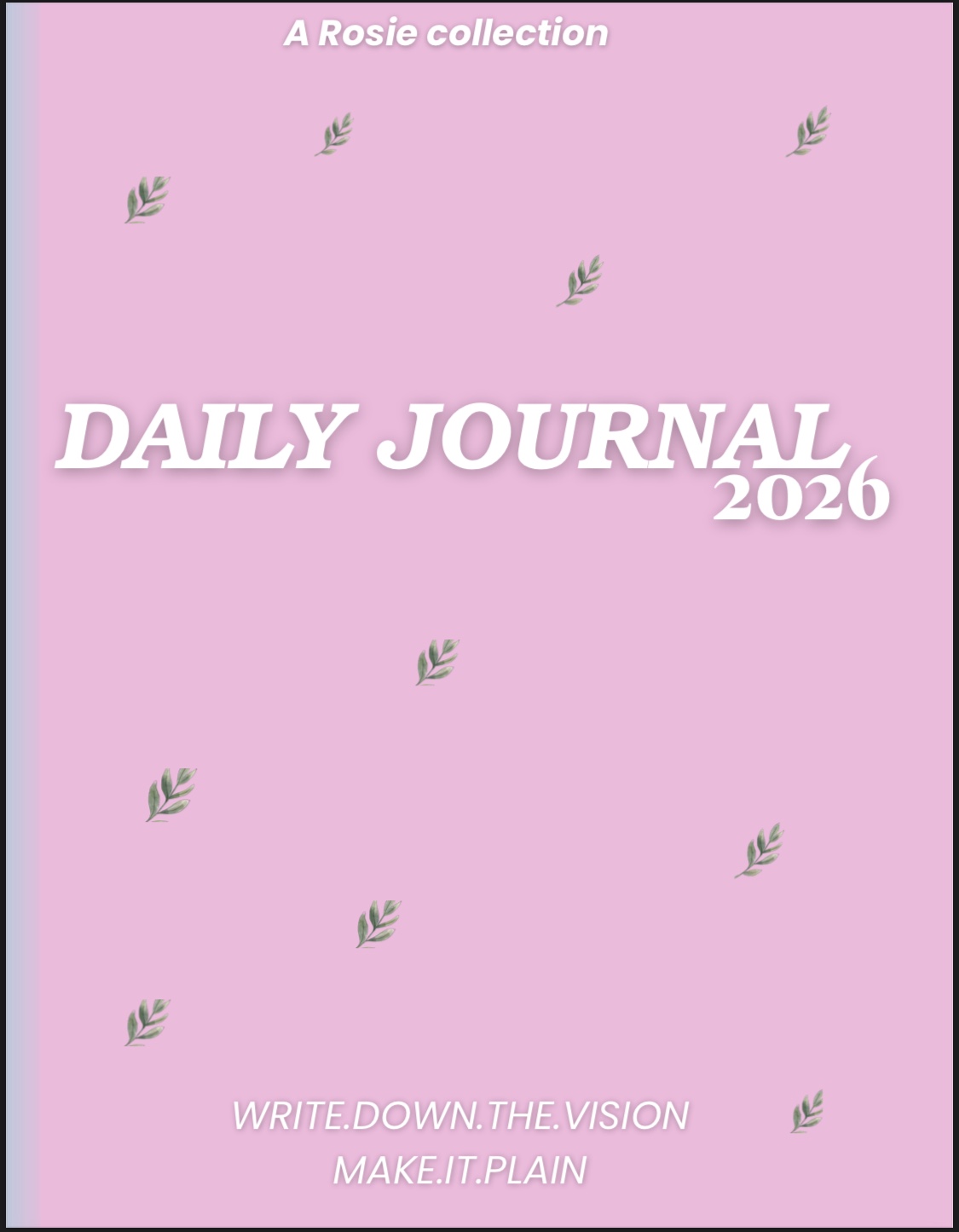 2026 Daily journal