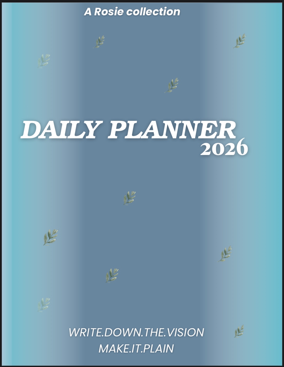 2026 Daily journal