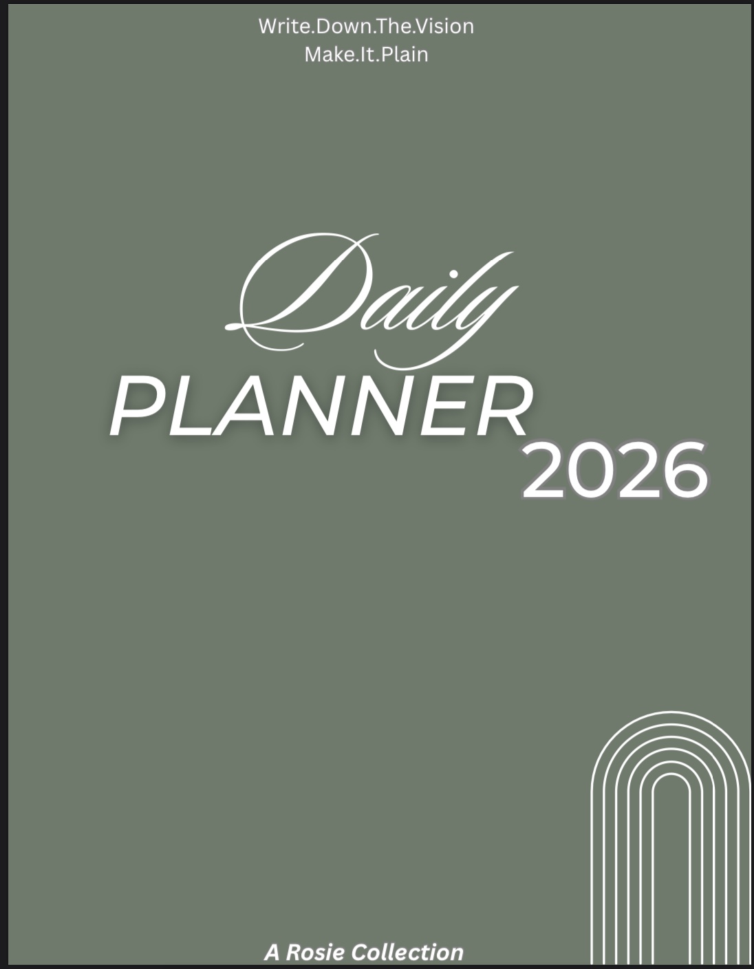 2026 Daily journal