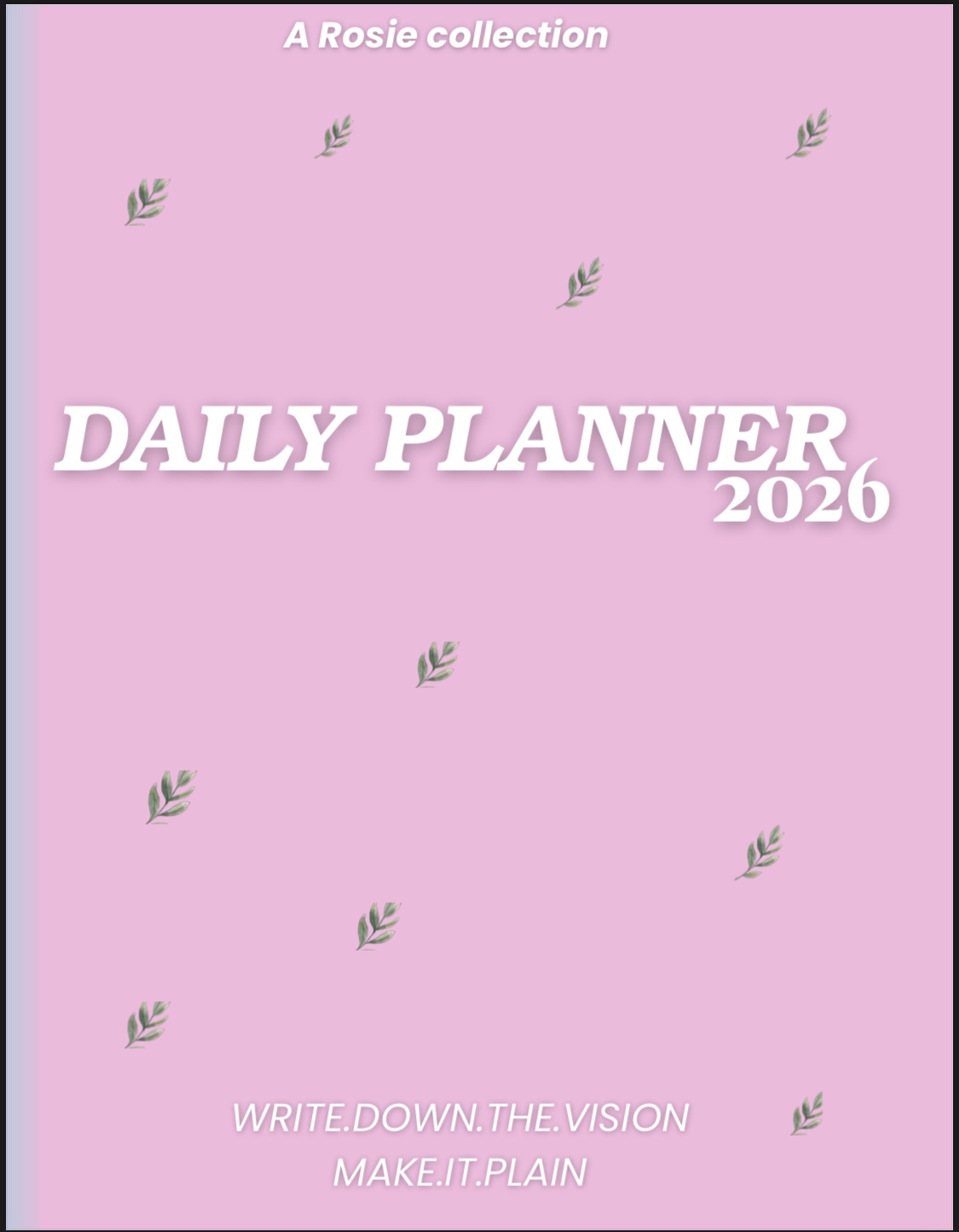 2026 Daily journal