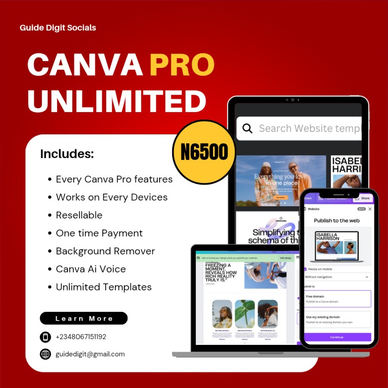 Canva Pro Unlimited