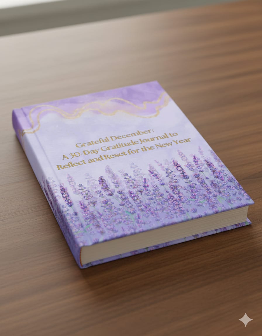 (END THE YEAR WITH GRATITUDE) A FILLABLE 30-DAY END OF YEAR GRATITUDE JOURNAL