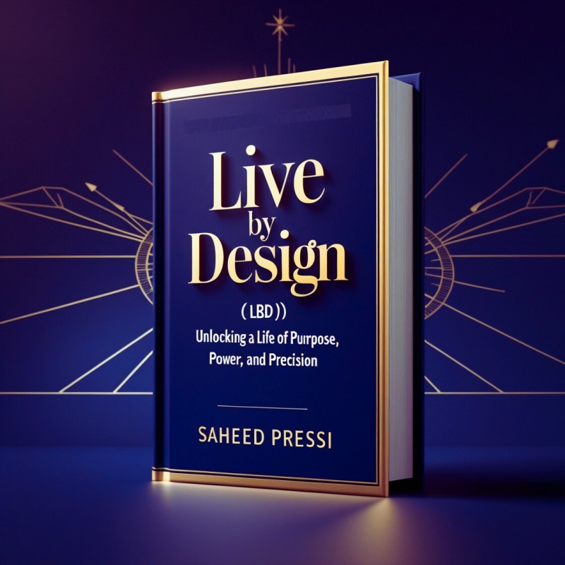 Live By Design Unlocking a Life of Purpose, Power, and Precision By Saheed Pressi