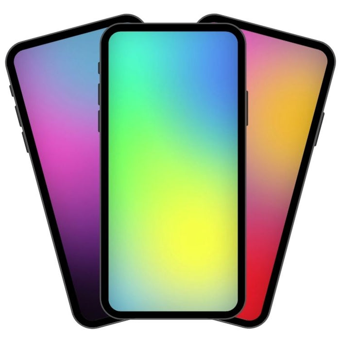 Coloured wallpaper