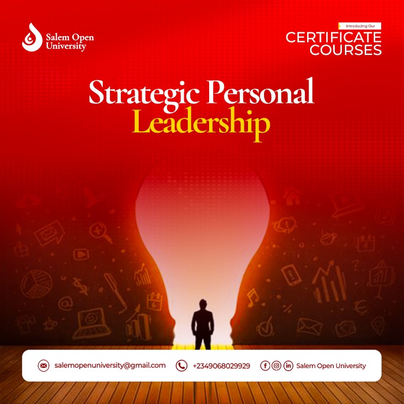 Strategic Personal Leadership Certificate Course