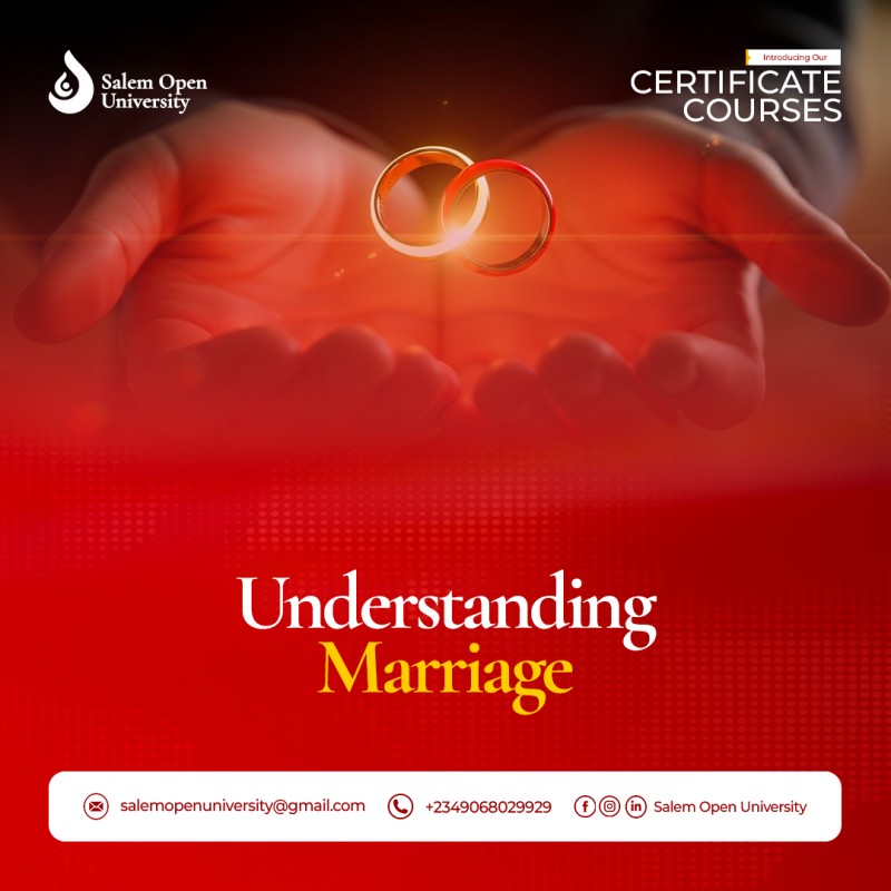 Understanding Marriage Certificate Course