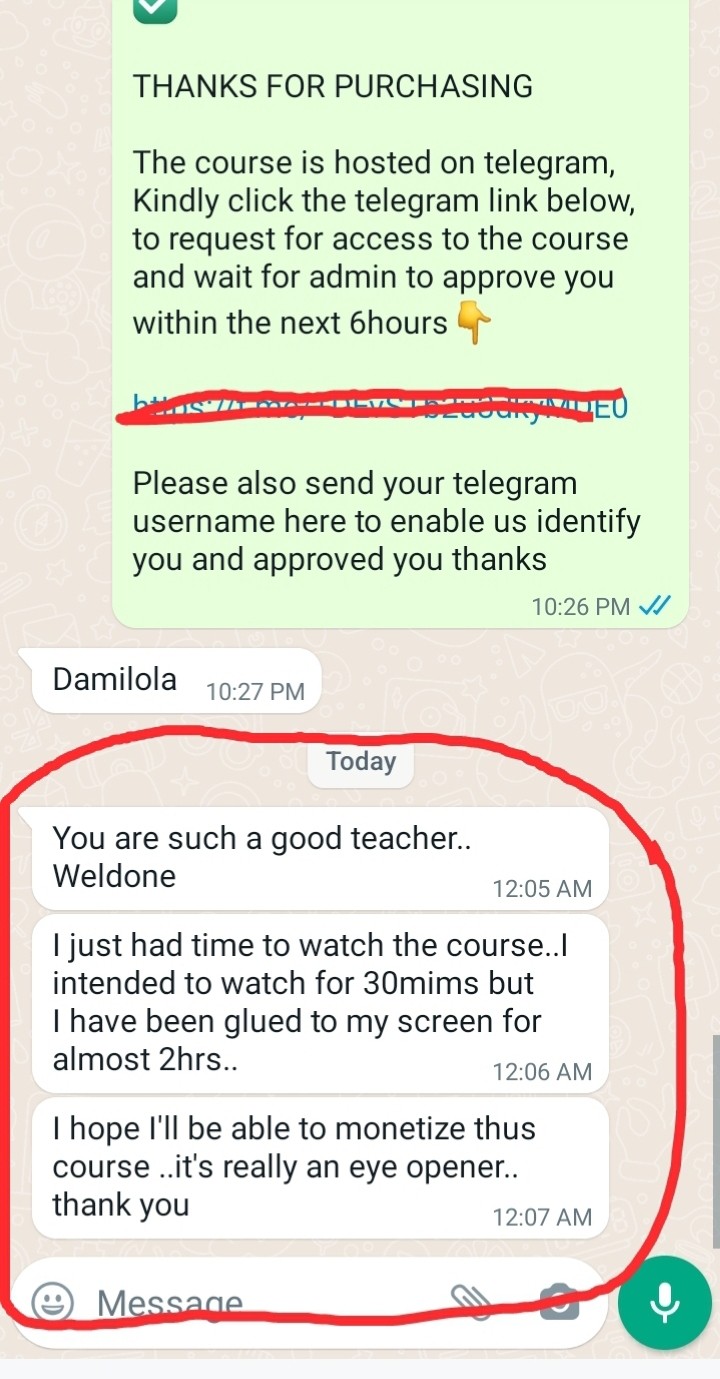 Customer review 1