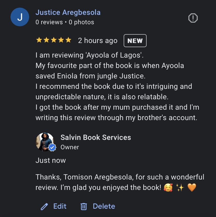Customer review 8