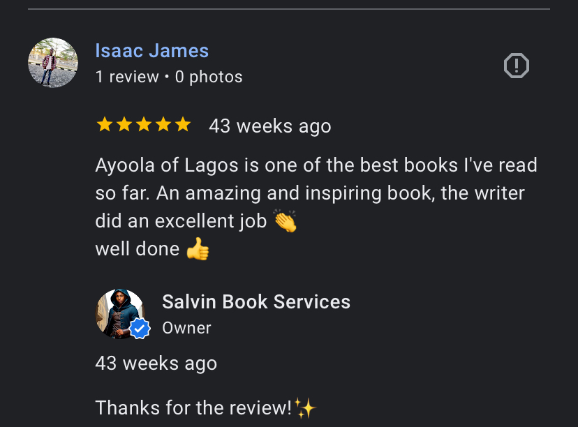 Customer review 9