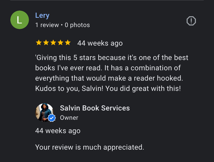 Customer review 10