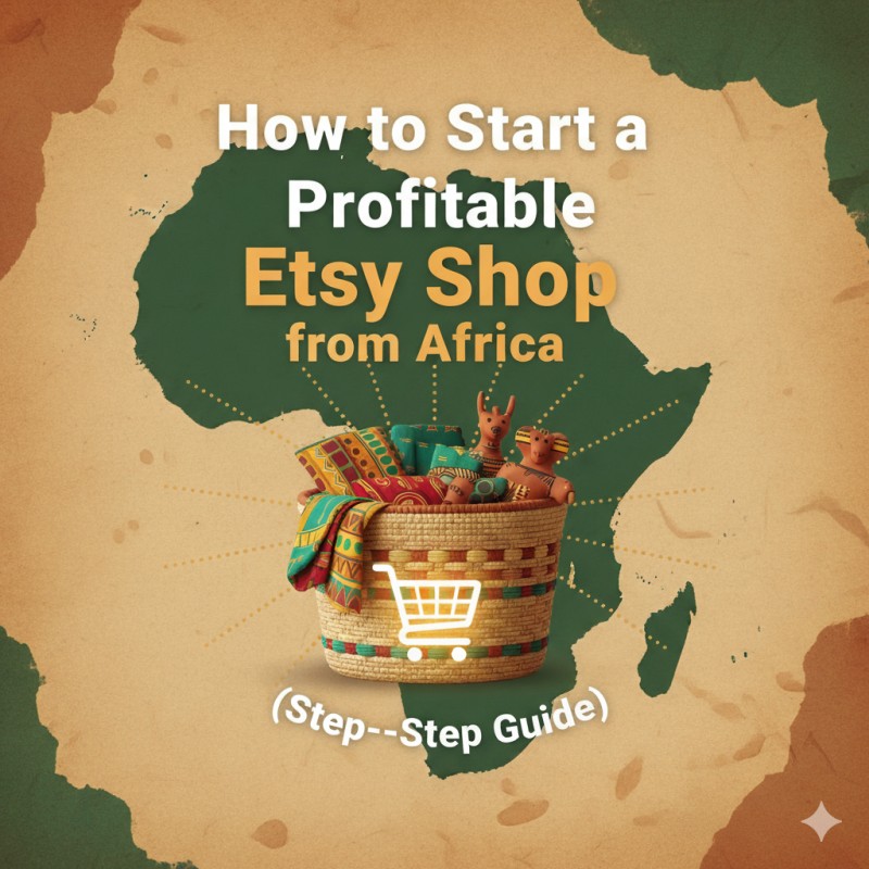 How to Start a Profitable Etsy Shop from Africa (Step-by-Step Guide)