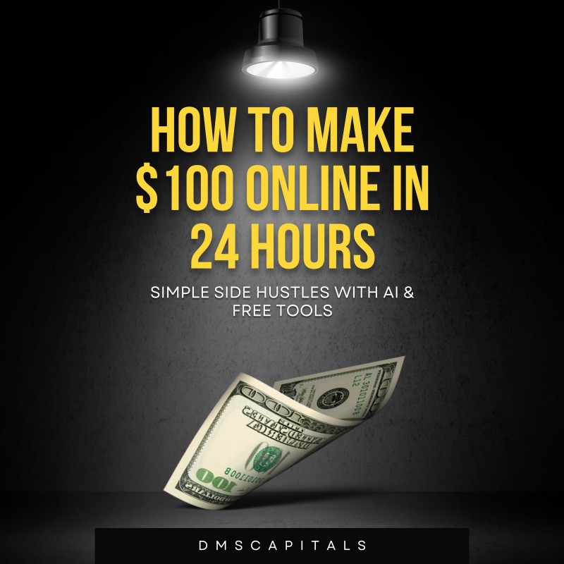 Simple online hustles with AI & free tools (no skills needed)