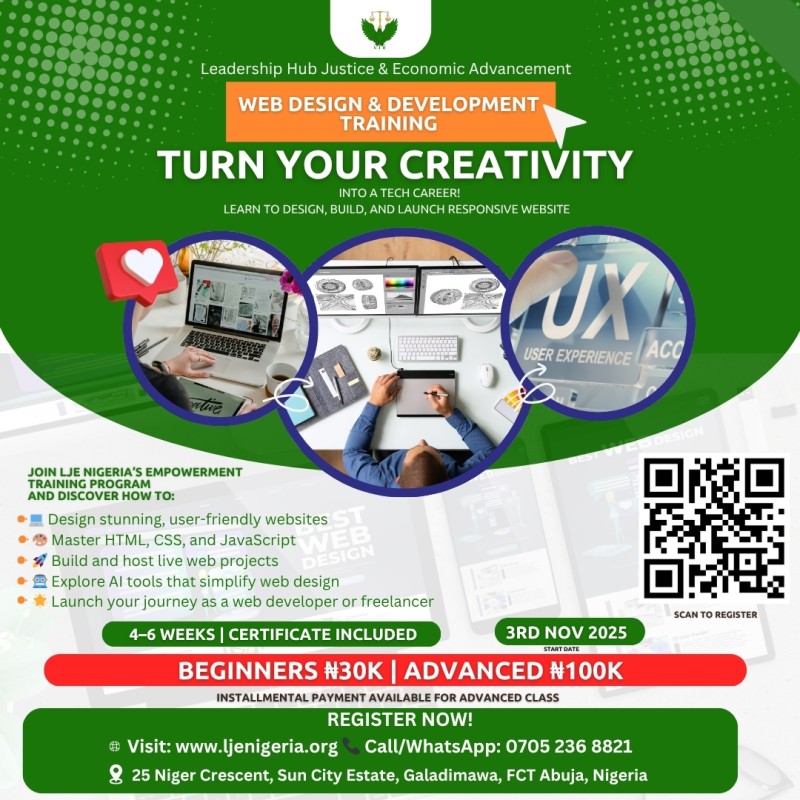 Web Design and Development Training