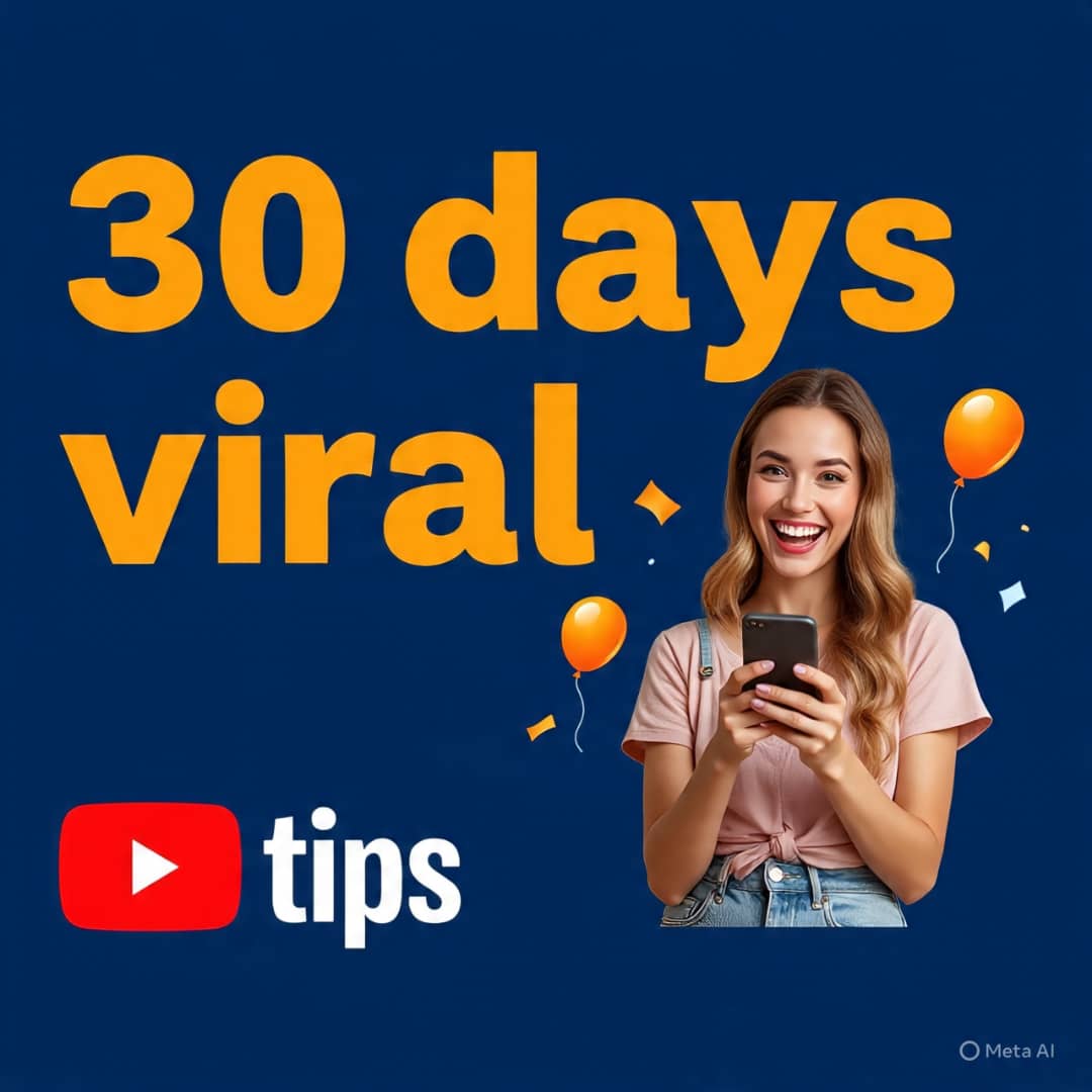 YouTube 30 days Viral Tips