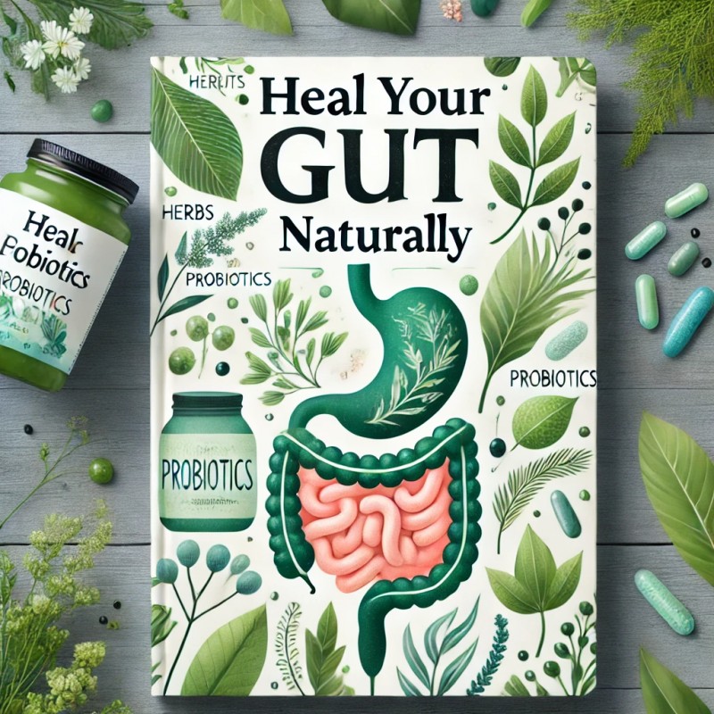 Heal Your Gut Naturally: The Ultimate Guide to Digestive Health, Probiotics, and Gut-Healing Foods