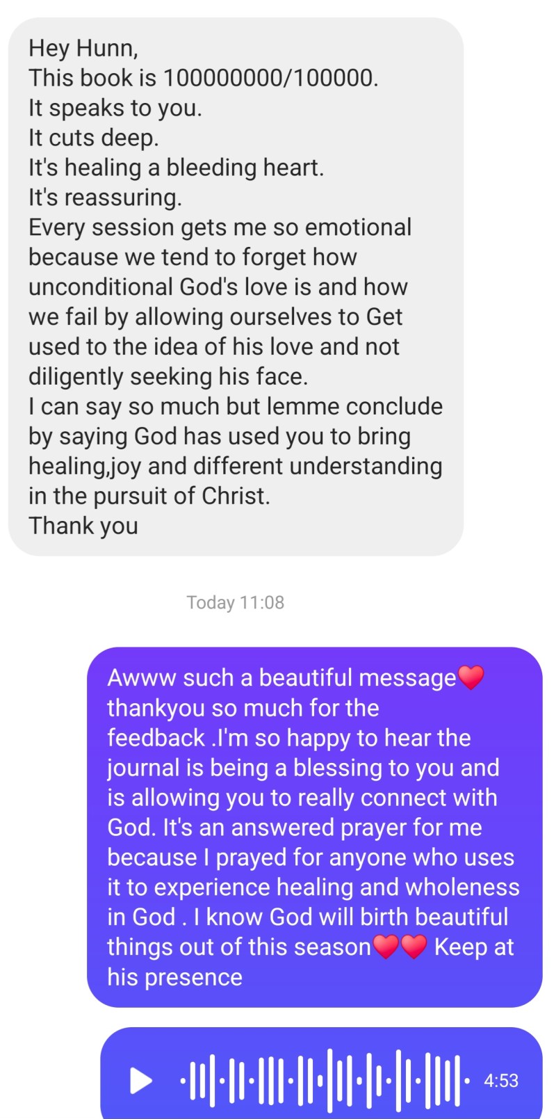 Customer review 5