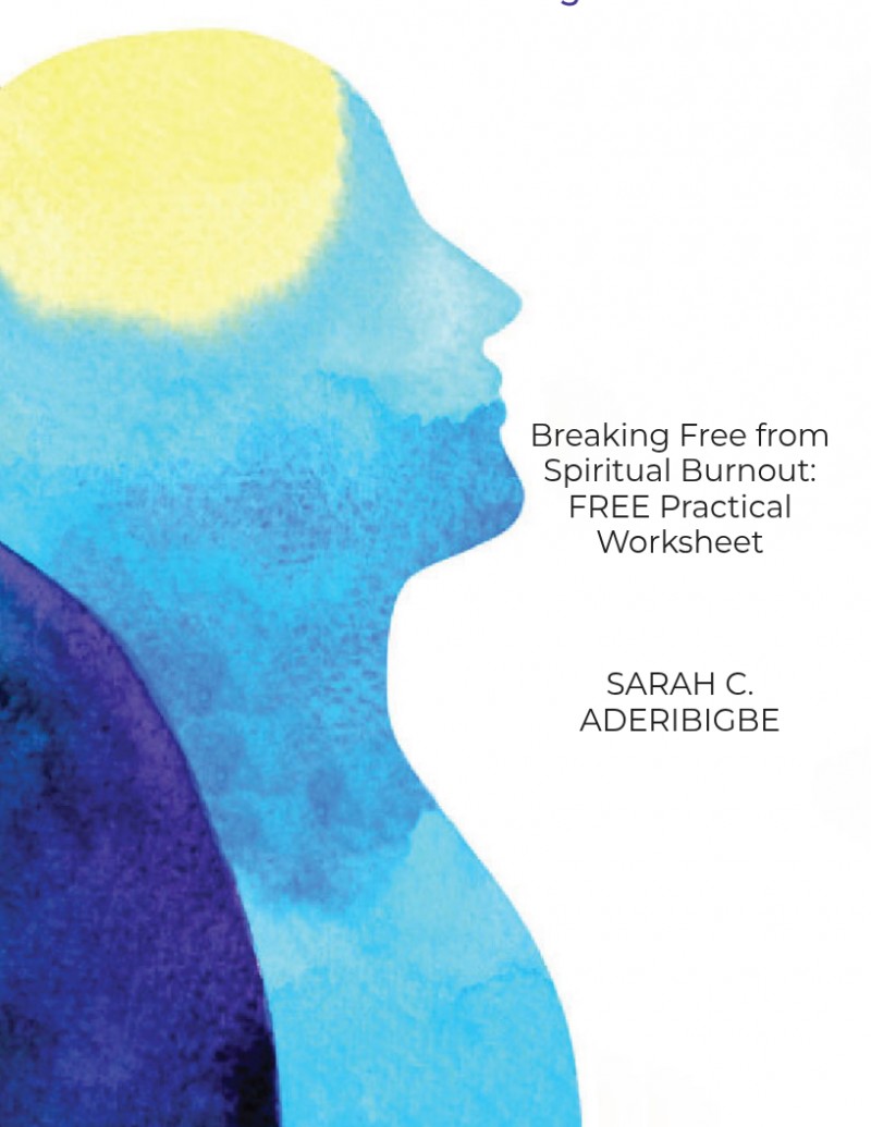 Breaking Free from Spiritual Burnout - FREE WORKSHEET