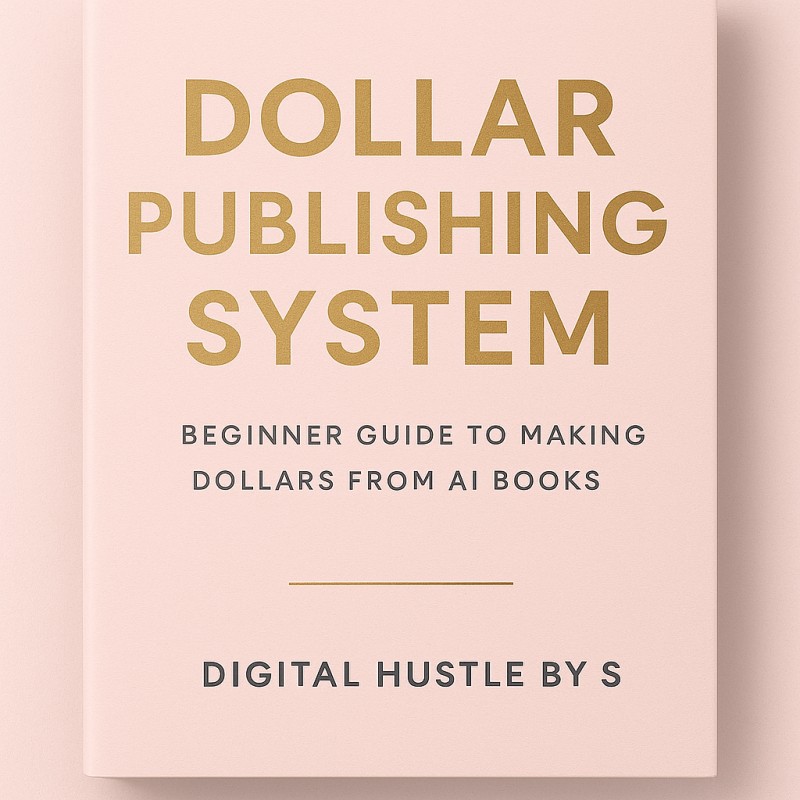 DOLLAR PUBLISHING SYSTEM BEGINNER GUIDE TO MAKING DOLLARS FROM AI BOOKS