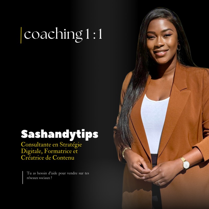 Buy Coaching 1:1 (60 min) by sashandy tips on Selar