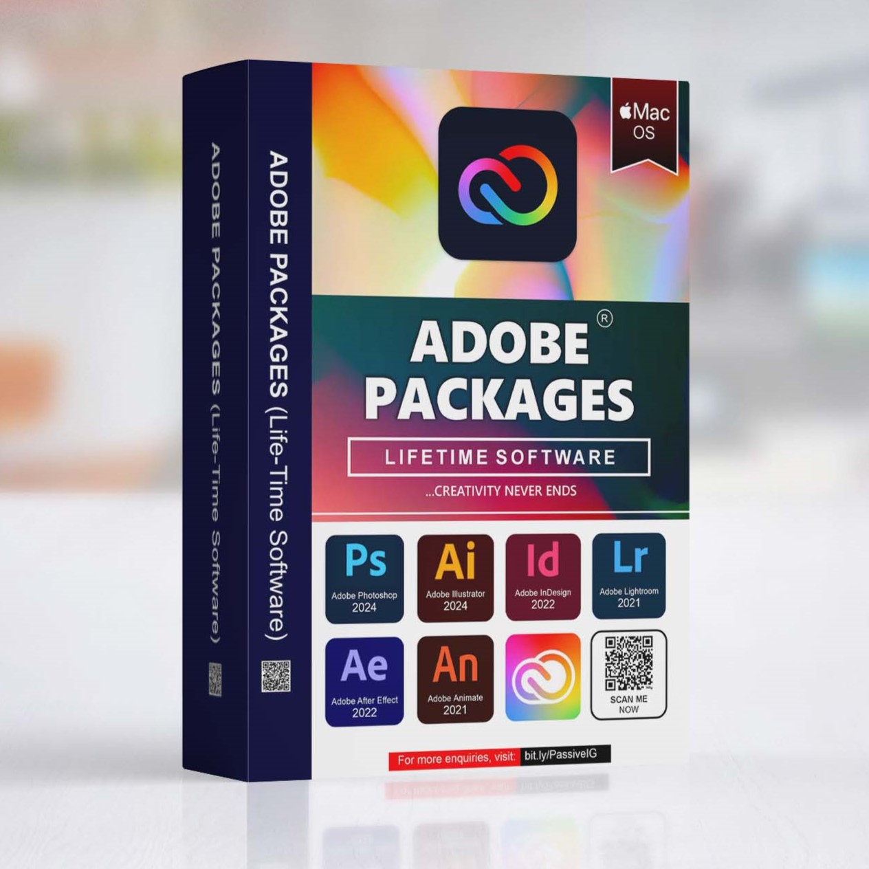 Buy Lifetime Adobe Packages Software for Mac OS by Say Concept on