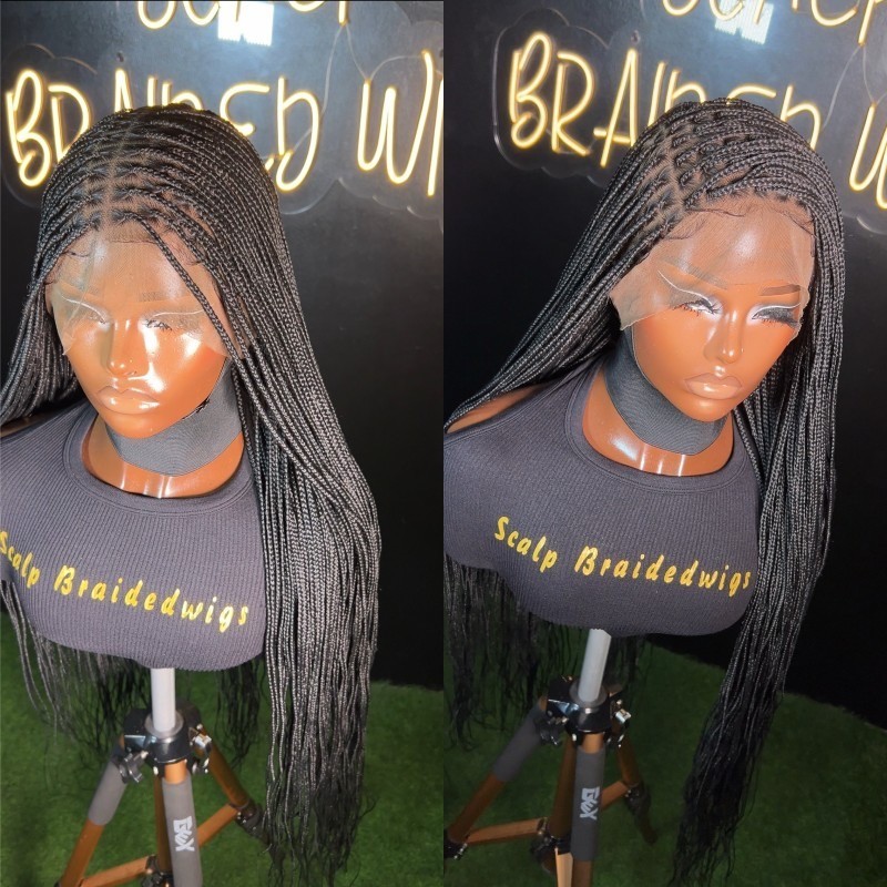 Babs,knotless braids,13 by 6 frontal