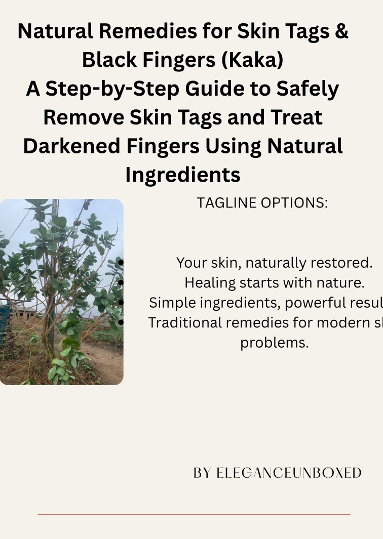 Remedy for skin tag and dark nails ( kaka )