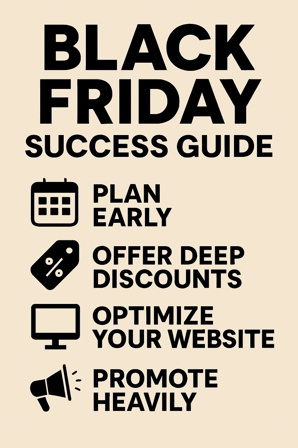 BLACK FRIDAY SUCCESS GUIDE