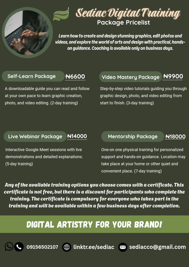 Sediac Digital Training