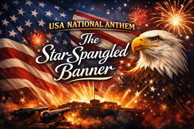THE USA NATIONAL ANTHEM