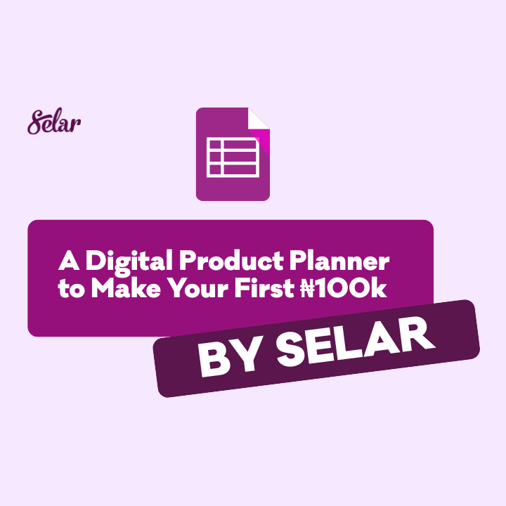 First ₦100k Digital Product Planner