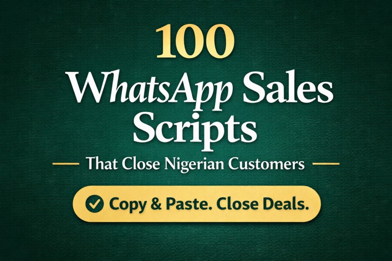 100 WHATSAPP SALES SCRIPTS