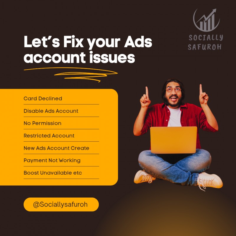 Ads account issues