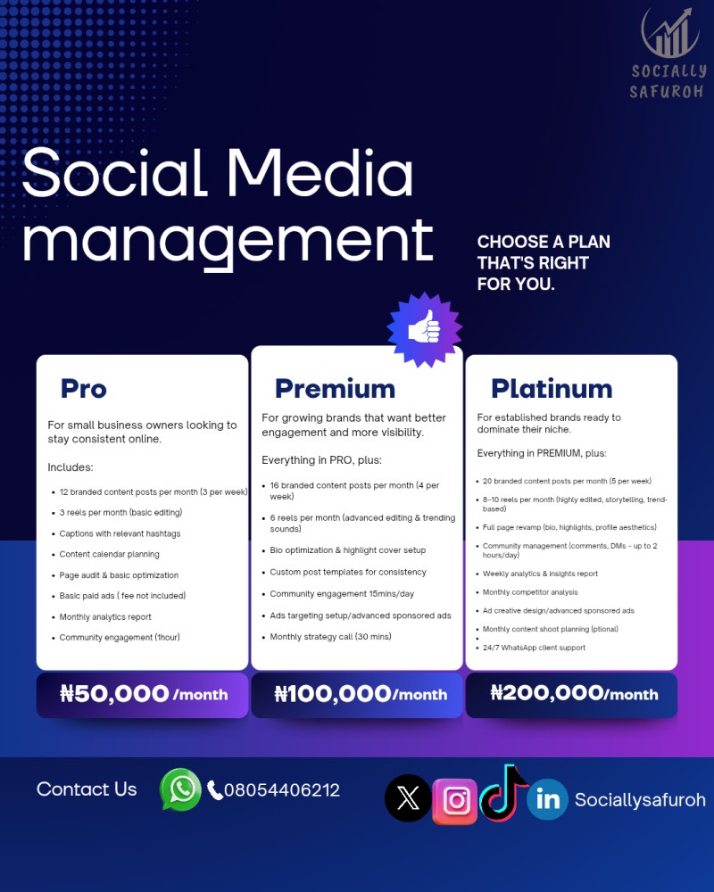 Social Media management