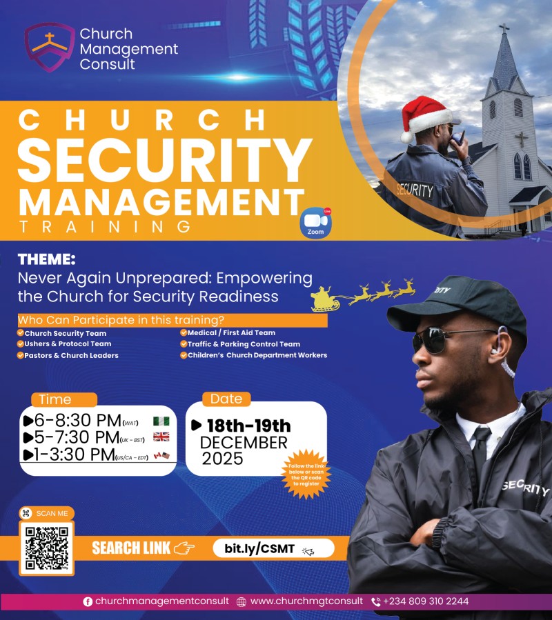 church security management