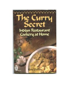 THE CURRY SECRET BY KRIS DILLHON