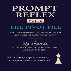 Prompt Reflex Vol. 5: The Pivot That Judged Itself