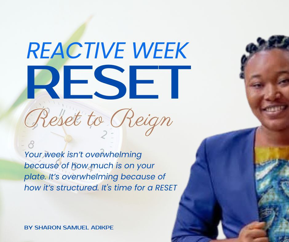 Reactive Week Reset