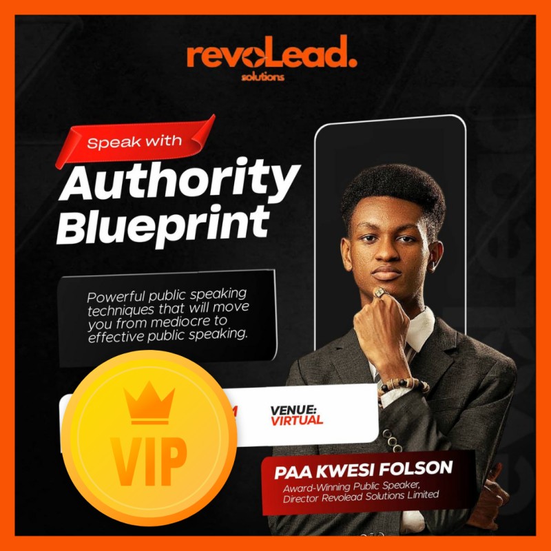 Speak with Authority - VIP experience