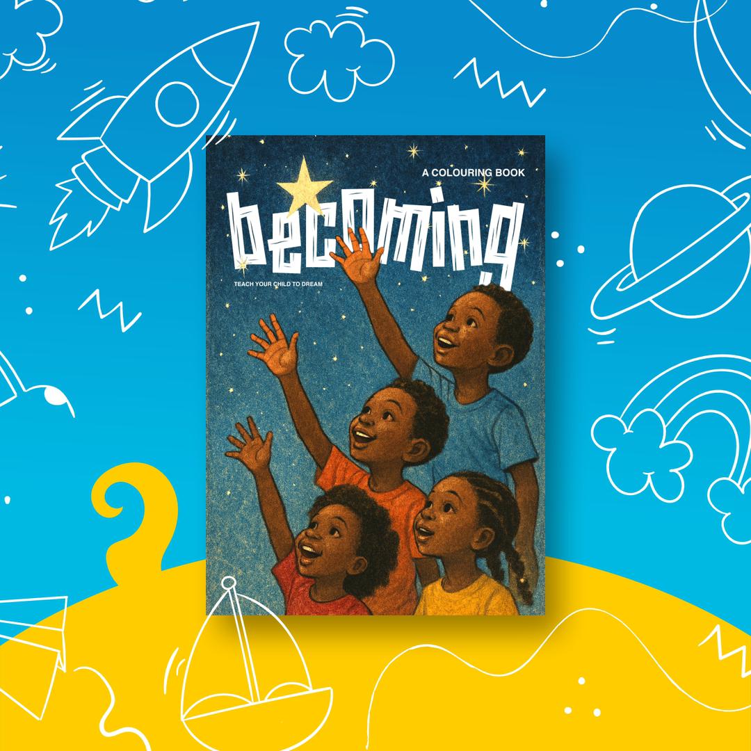 "BECOMING" - COLOURING BOOK