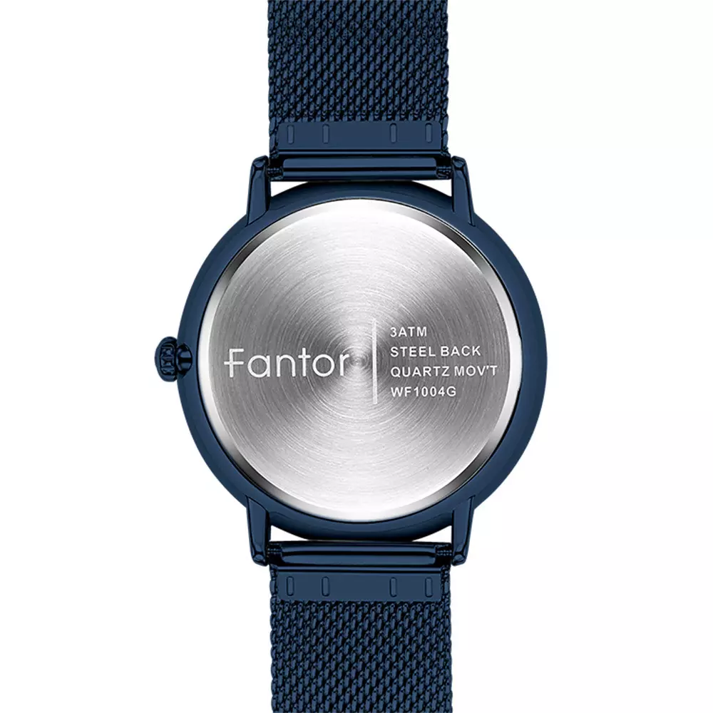 Fantor WF1004G Men Chronograph Men's Quartz Watch - Blue White